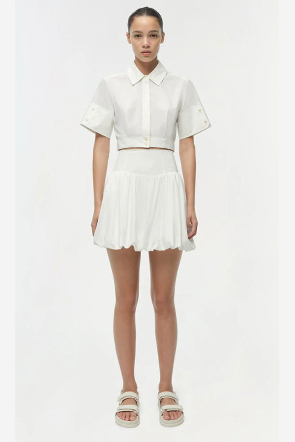 Jonathan Simkhai Sabrina Top - White