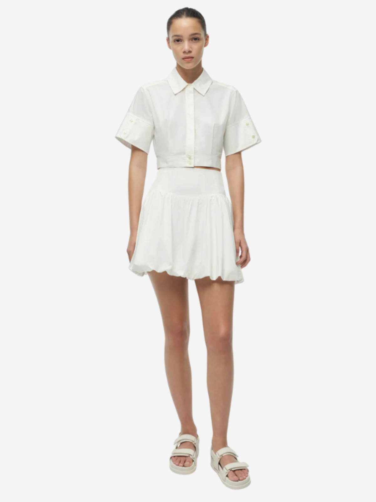 Jonathan Simkhai Sabrina Top - White - Image 5 of 6