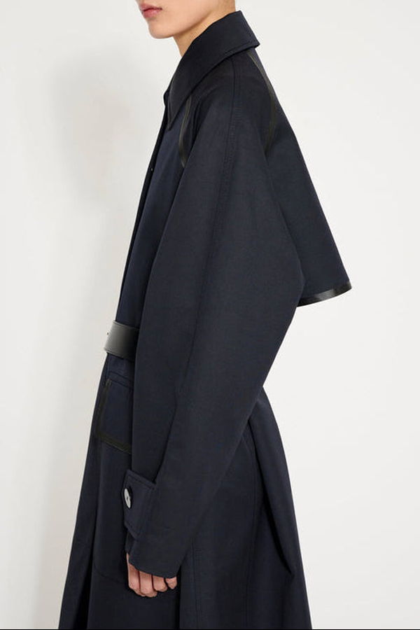 Nackiyé Discrete Coat Midnight Noir
