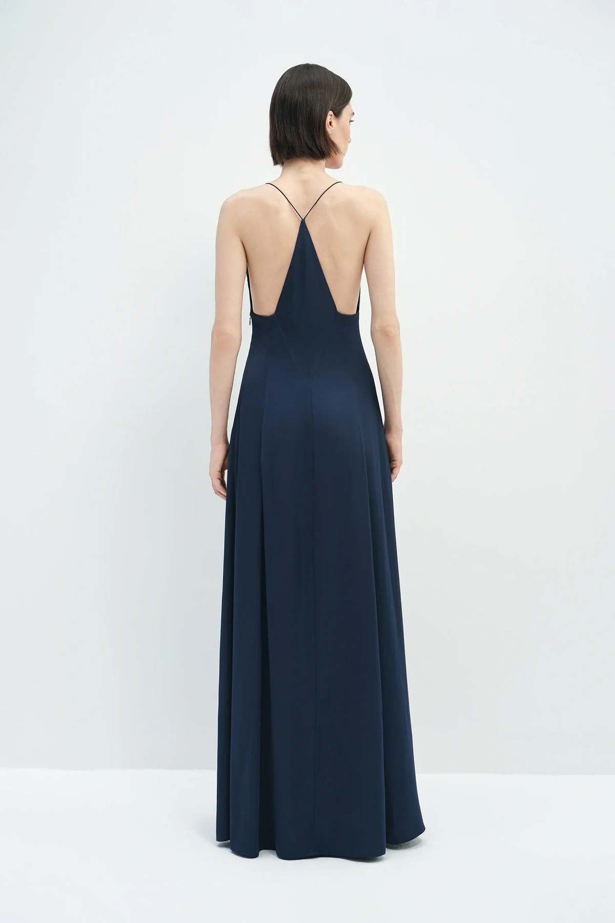 Sophie Rue Amelie Satin Dress - Estate Blue - Image 2 of 5