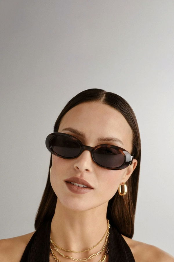 Le Specs Work It Sunglasses - Dark Tort