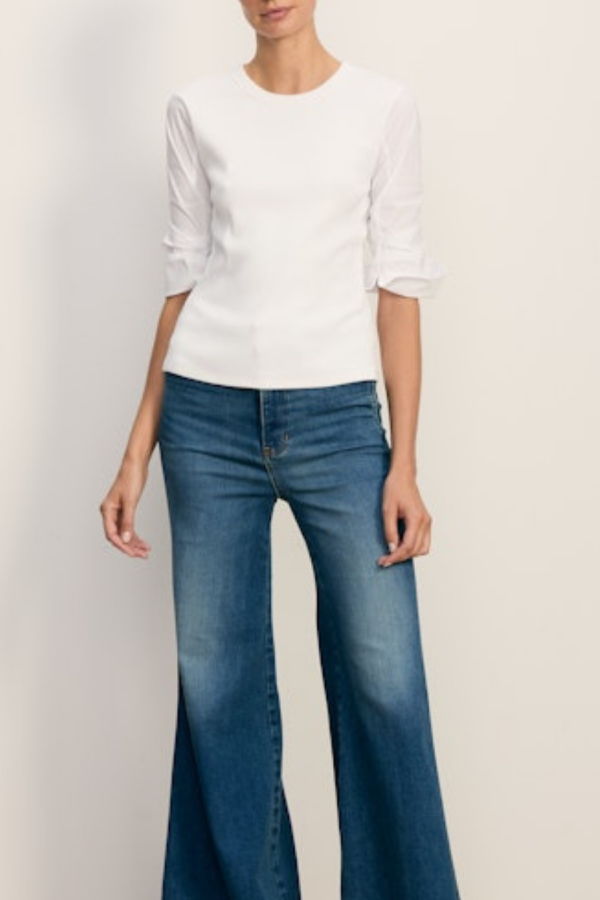 Veronica Beard Junia Top - White