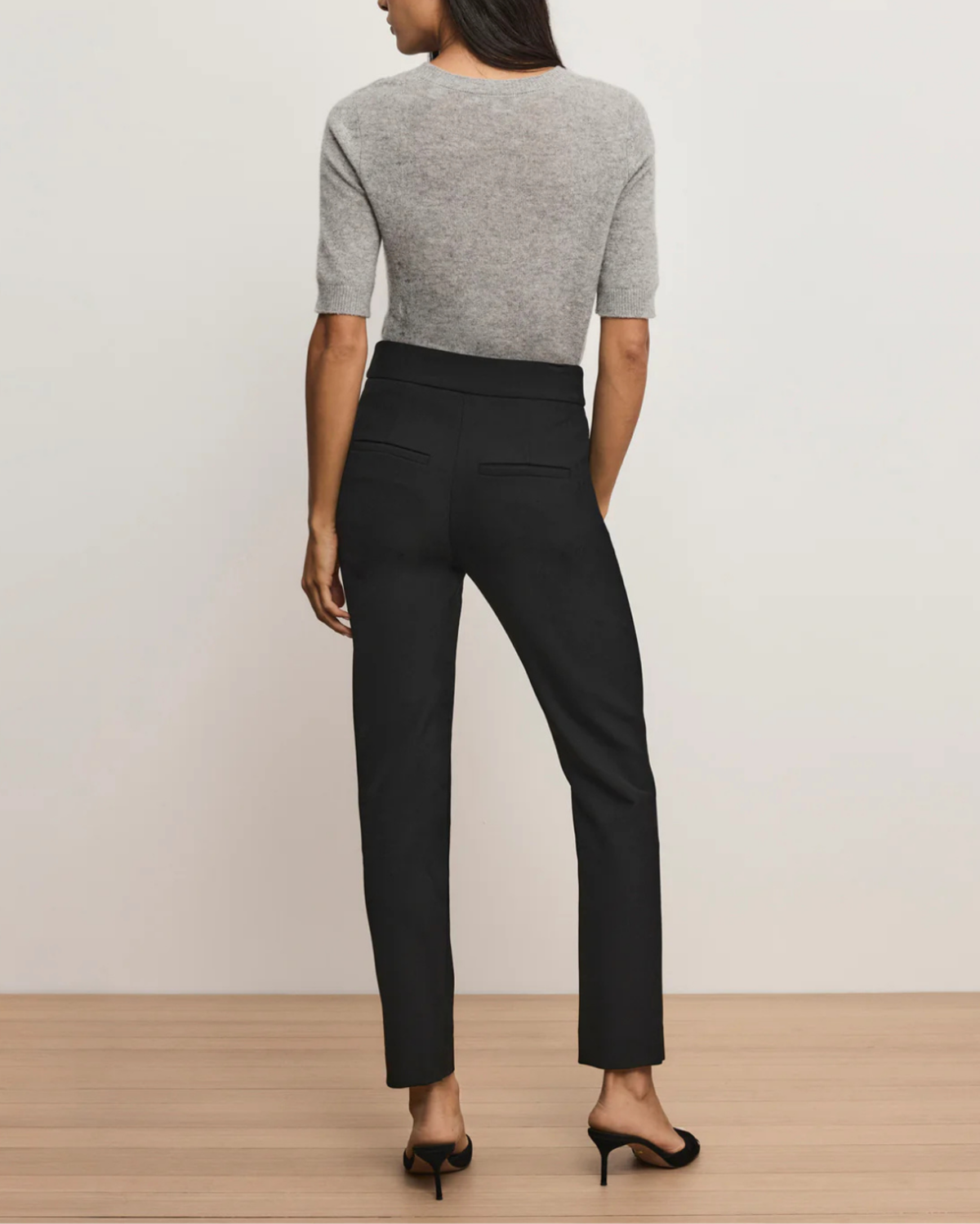 Veronica Beard Renzo Pant - Black - Image 5 of 5