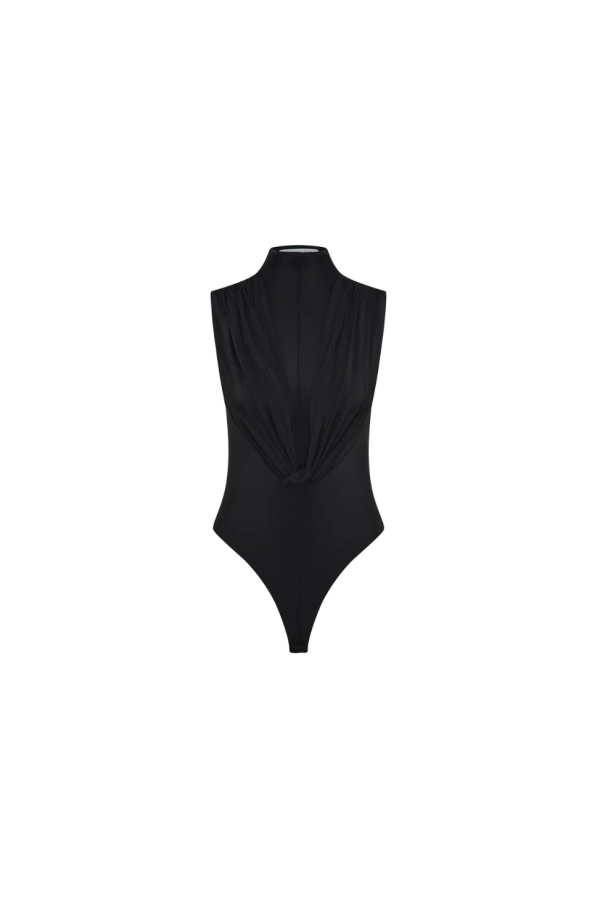 Rachel Gilbert Rico Bodysuit - Black