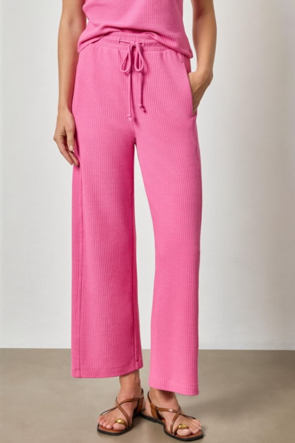 Lilla P. Side Panel Pant - Dahlia