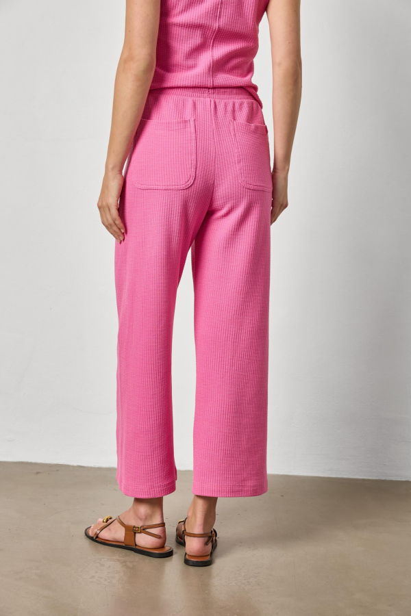 Lilla P. Side Panel Pant - Dahlia