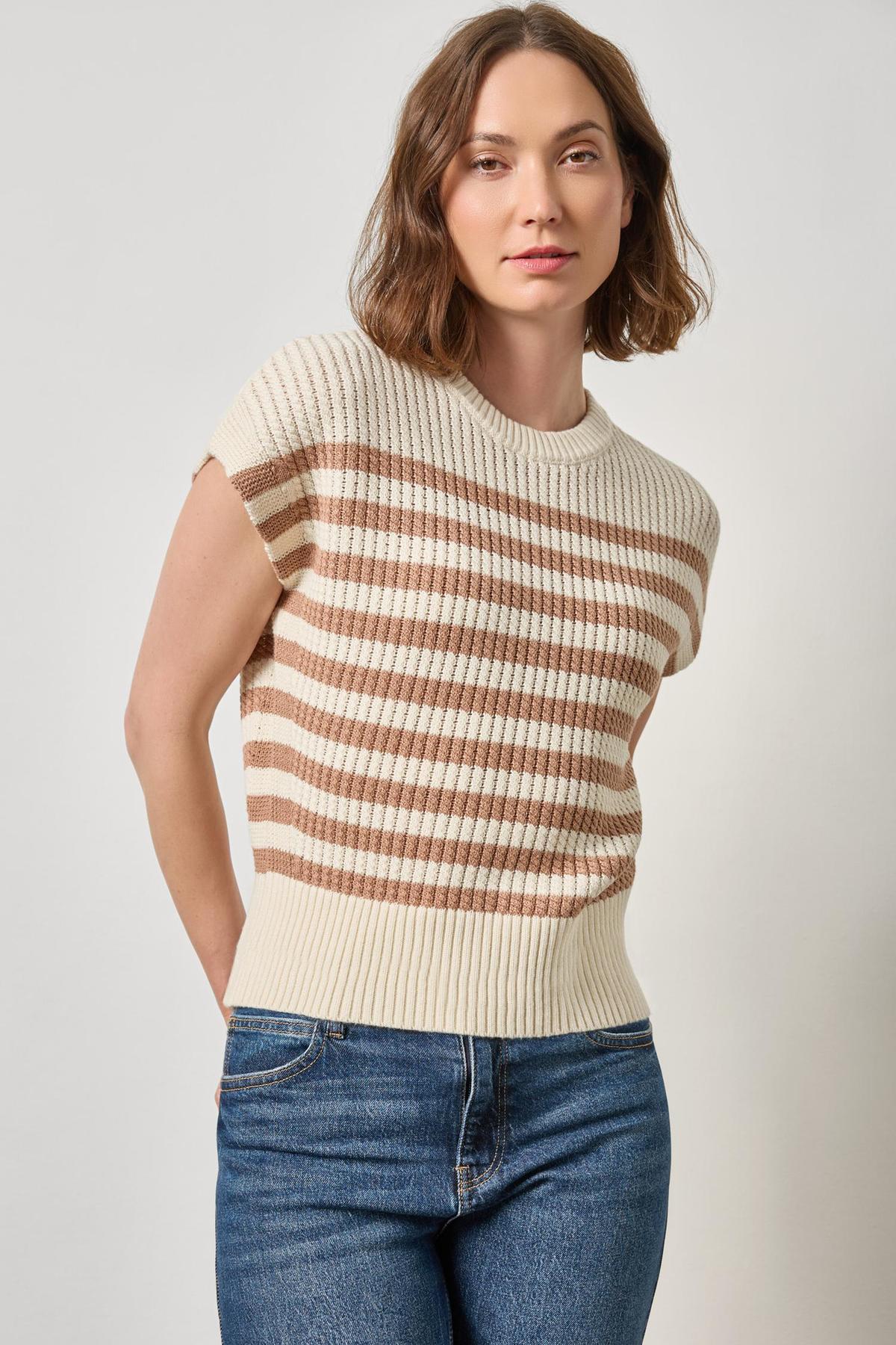 Lilla P. Textured Wedge Sweater - Image 2 of 3