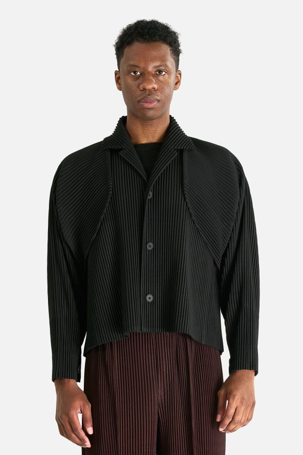HOMME PLISSE ISSEY MIYAKE Cover and Fold Blouson Jacket