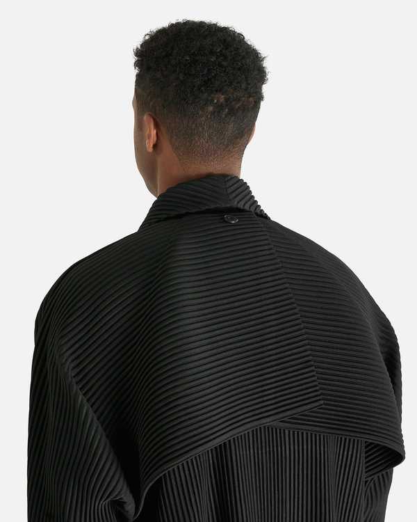 HOMME PLISSE ISSEY MIYAKE Cover and Fold Blouson Jacket | Garmentory