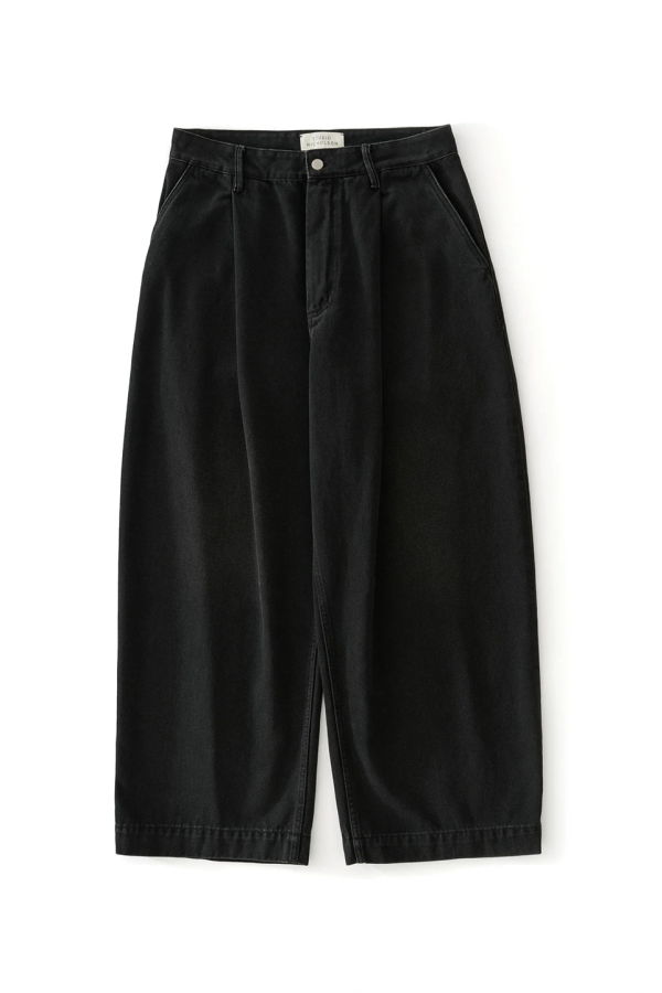 Studio Nicholson Puch Single Pleat Pants - Washed Black