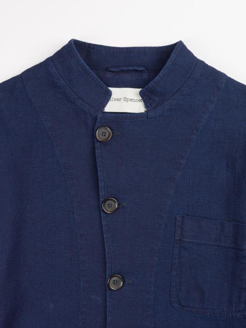 Oliver Spencer Artist Jacket - Kildale Indigo
