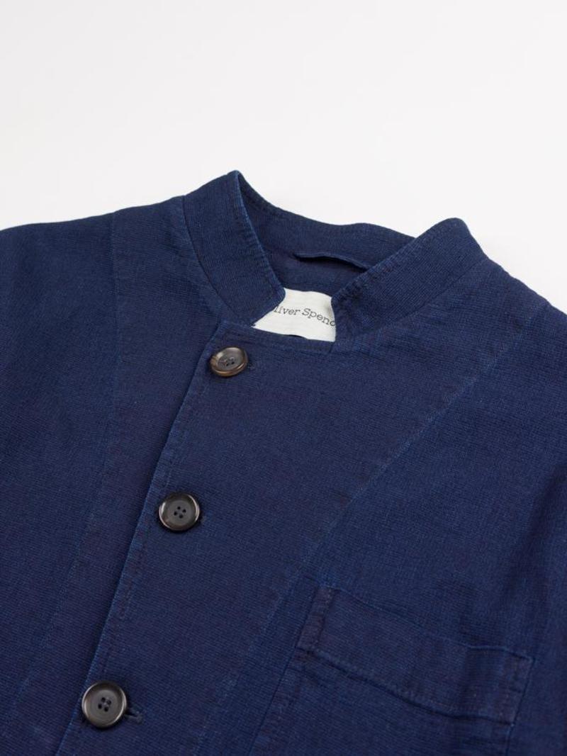 Oliver Spencer Artist Jacket - Kildale Indigo