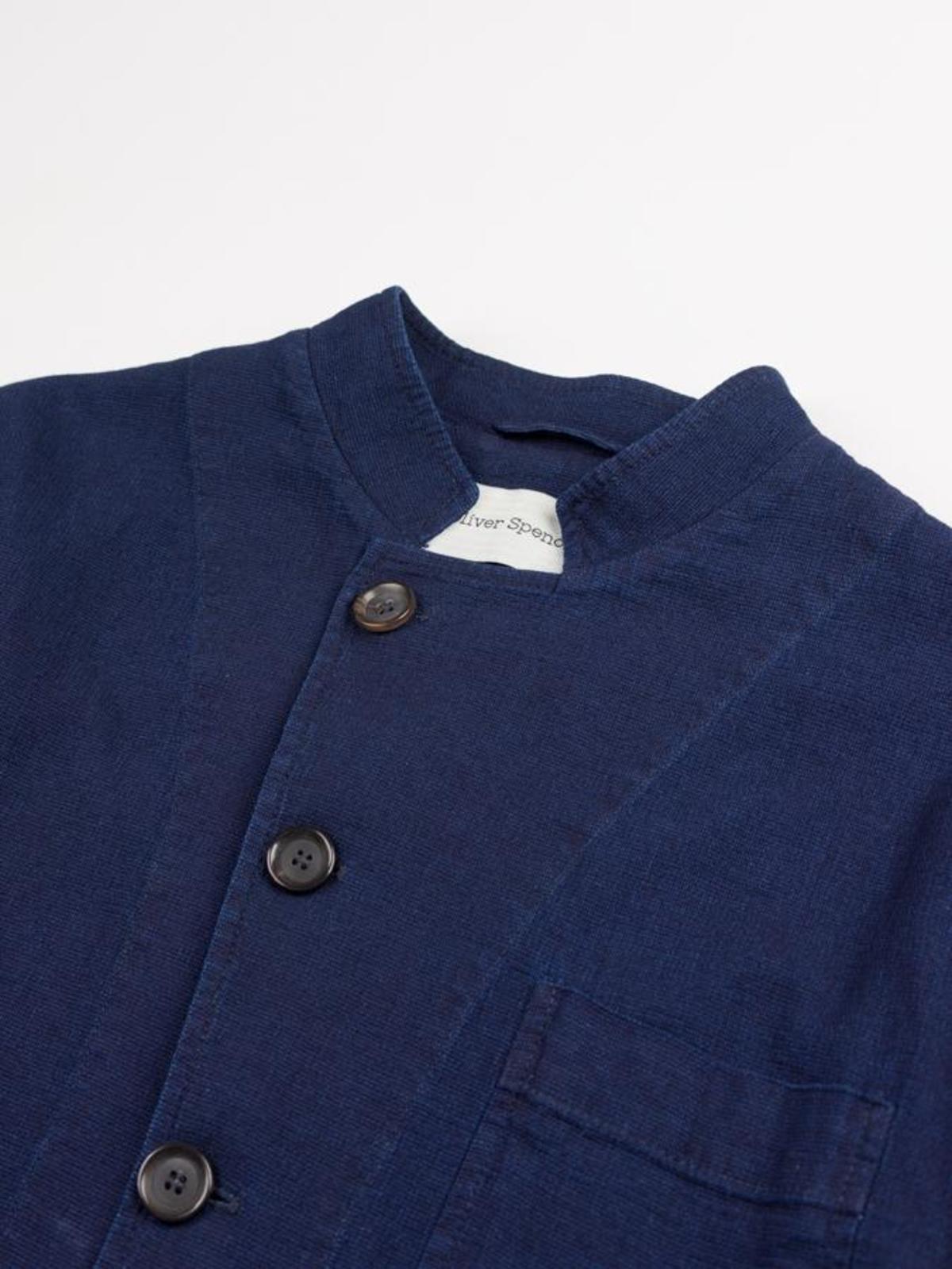 Oliver Spencer Artist Jacket - Kildale Indigo - Image 4 of 4