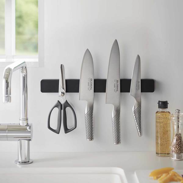 Yamazaki Home Magnetic Knife Rack Utensil Holder