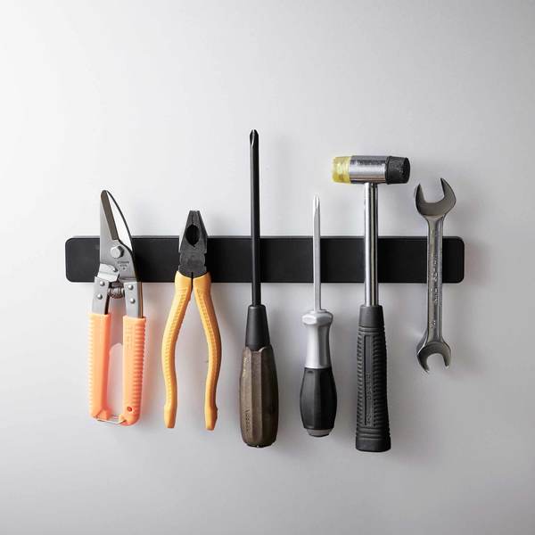 Yamazaki Home Magnetic Knife Rack Utensil Holder