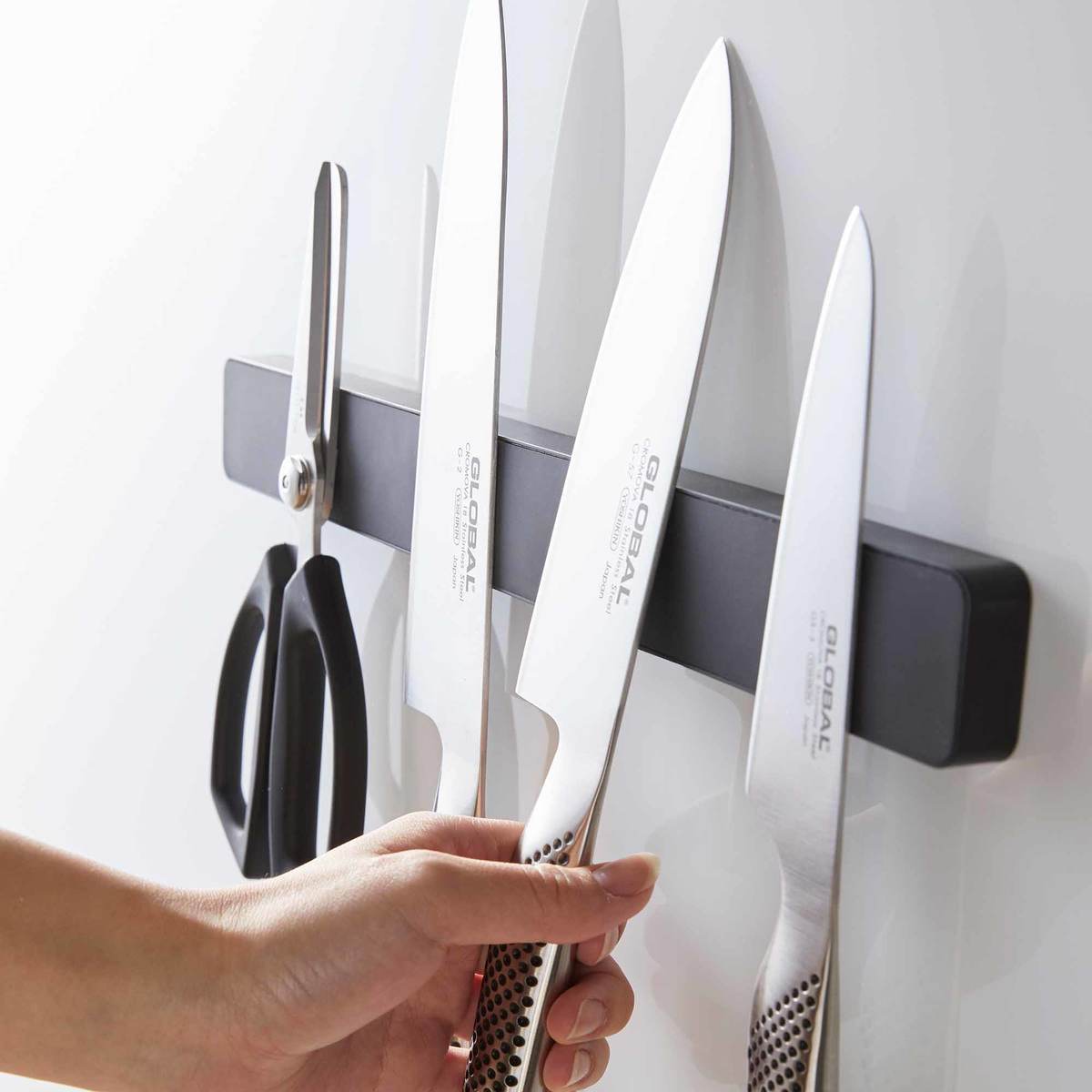 Yamazaki Home Magnetic Knife Rack Utensil Holder - Image 13 of 14