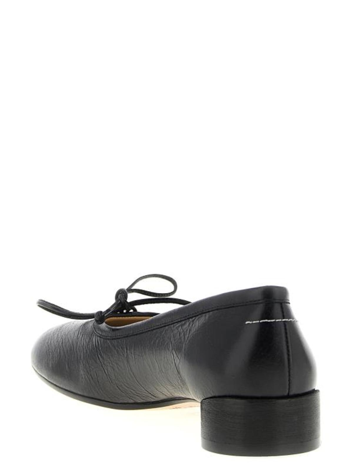 MM6 Maison Margiela MM6 Flat Shoes - Black - Image 3 of 4