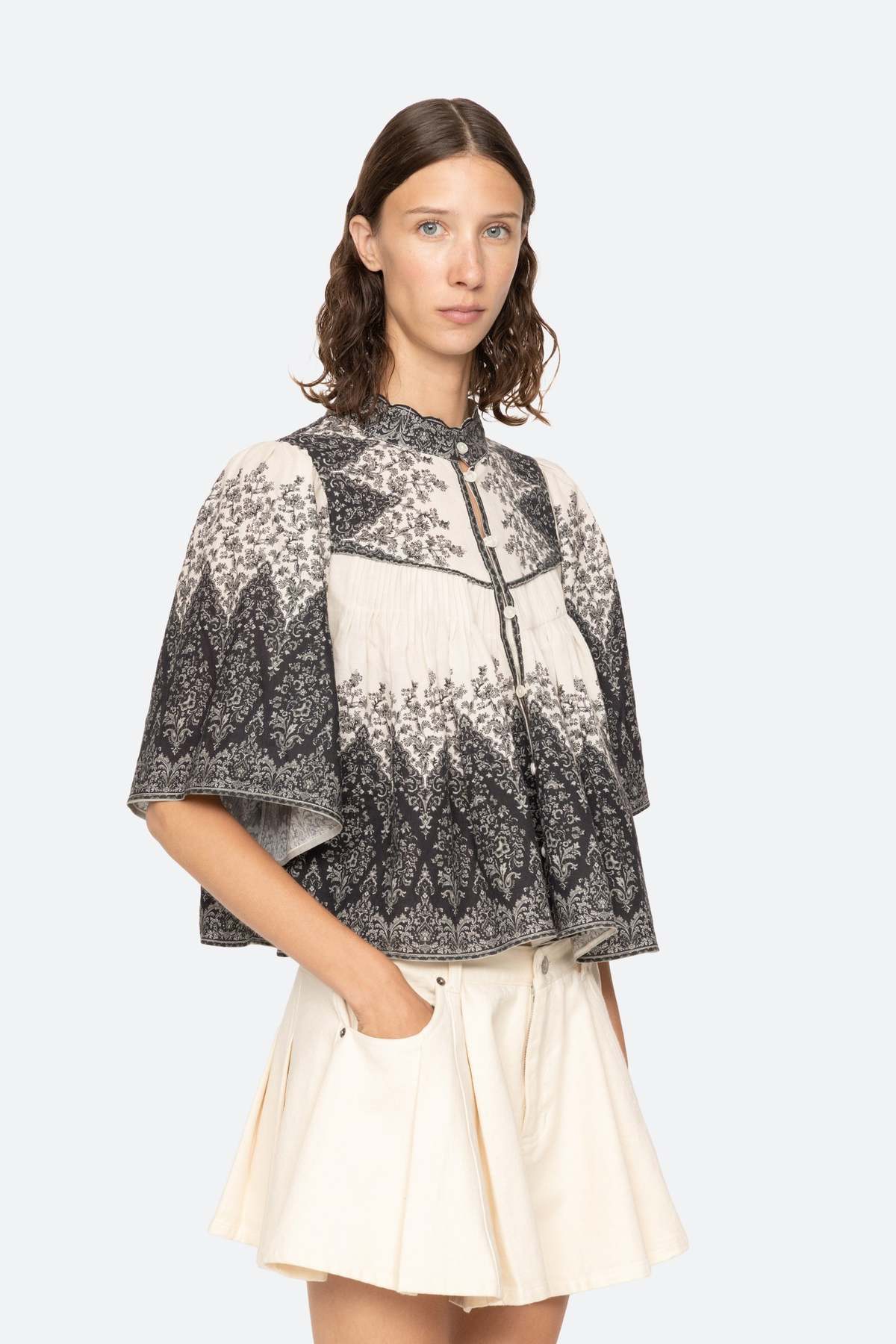 Sea NY Hedra Print Top - Multi - Image 3 of 4