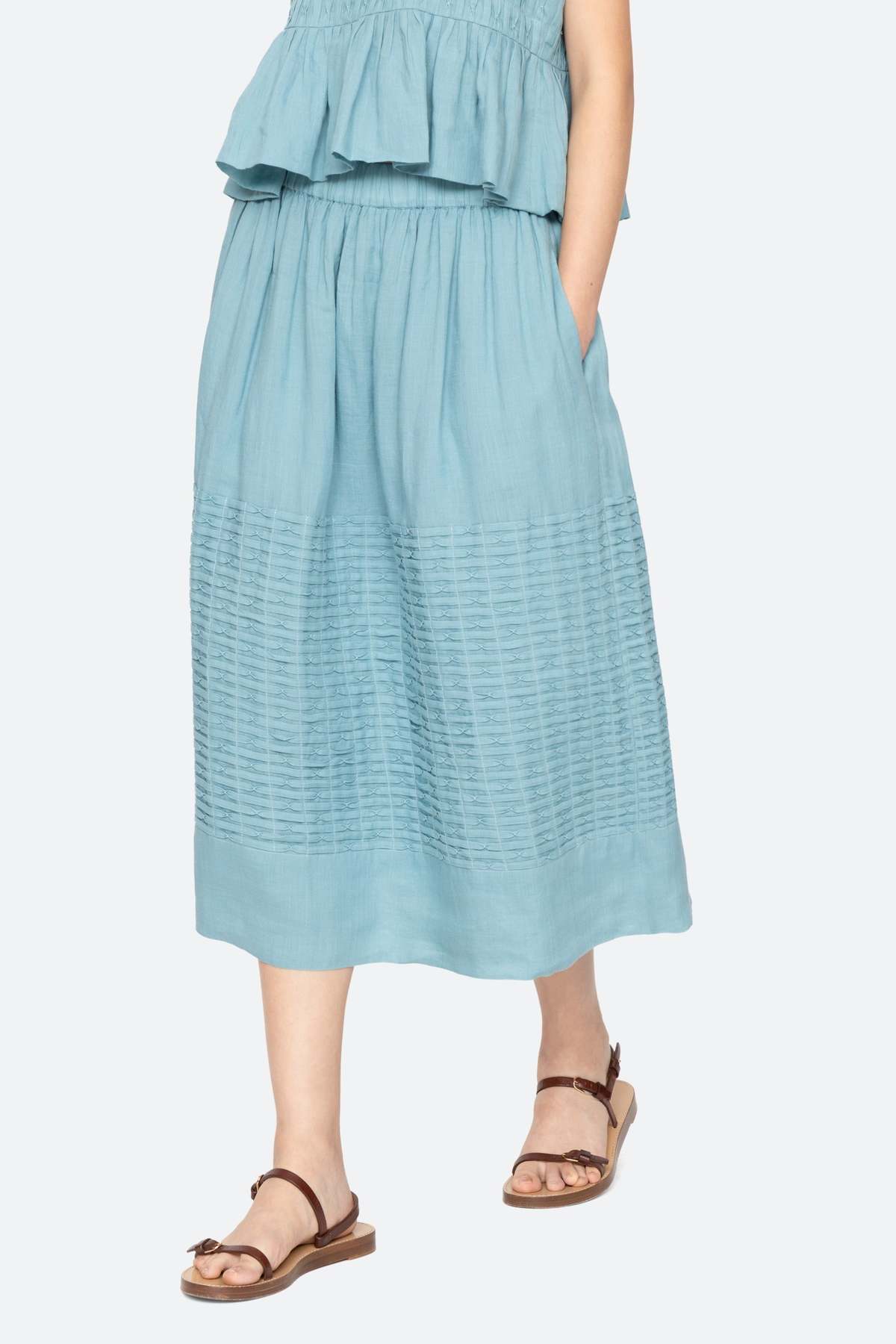 Sea NY Violet Skirt - Blue - Image 2 of 5