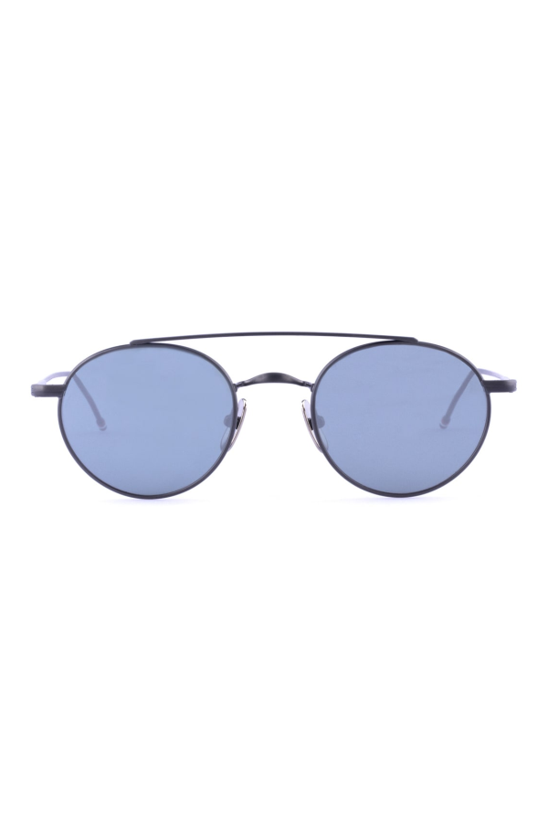 thom browne UES101A Matt Plate Sunglasses - Gunmetal