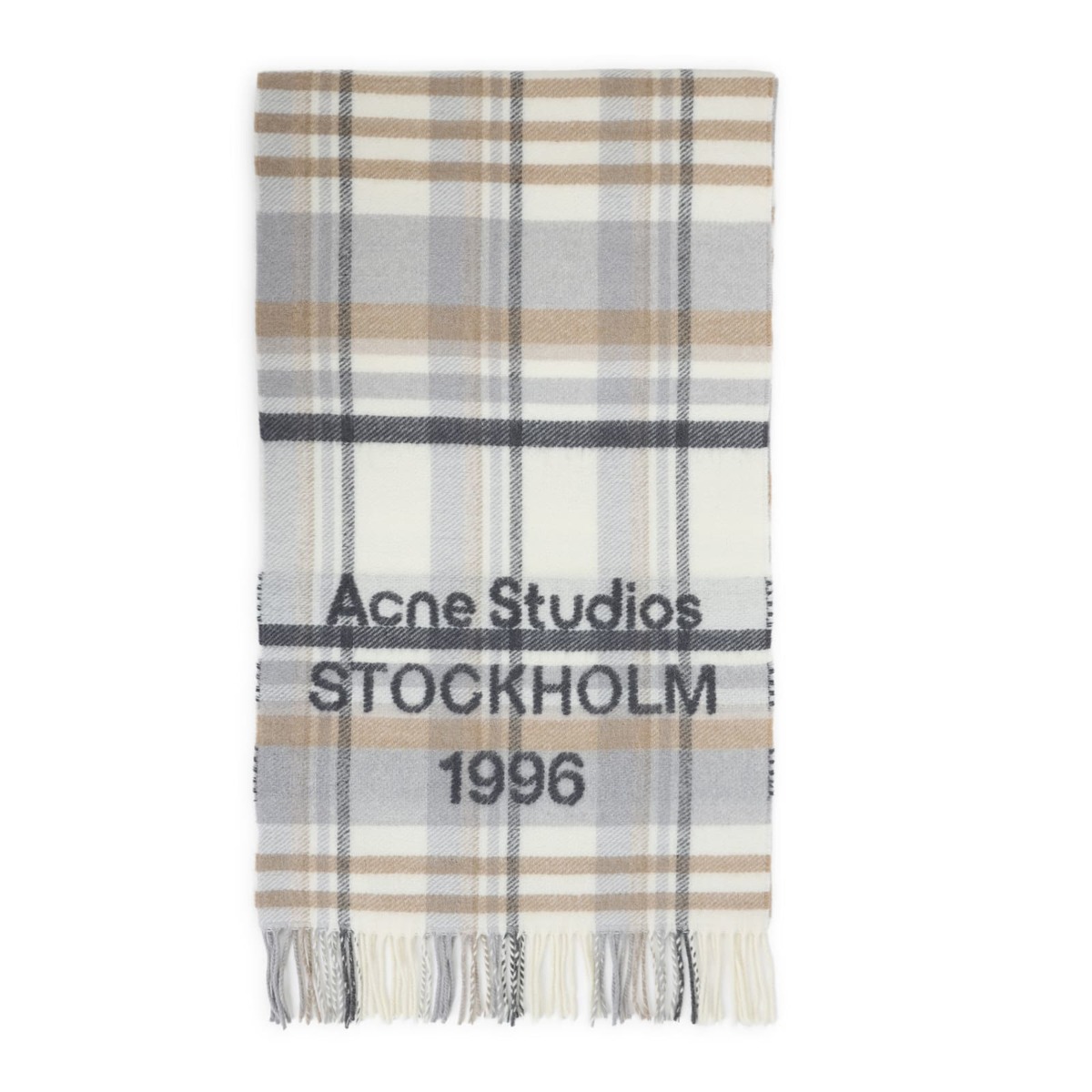 Acne Studios Fn-ux-scar000444 Scarf - Ays White Beige - Image 2 of 4