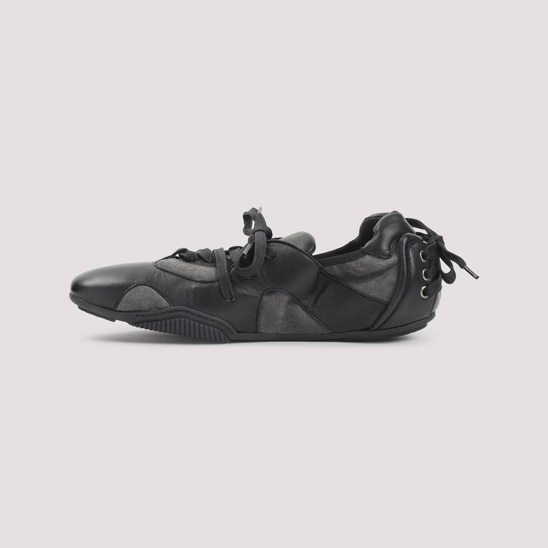 Acne Studios Fn-mn-shoe000326 Sneakers - Duk Off Black Black
