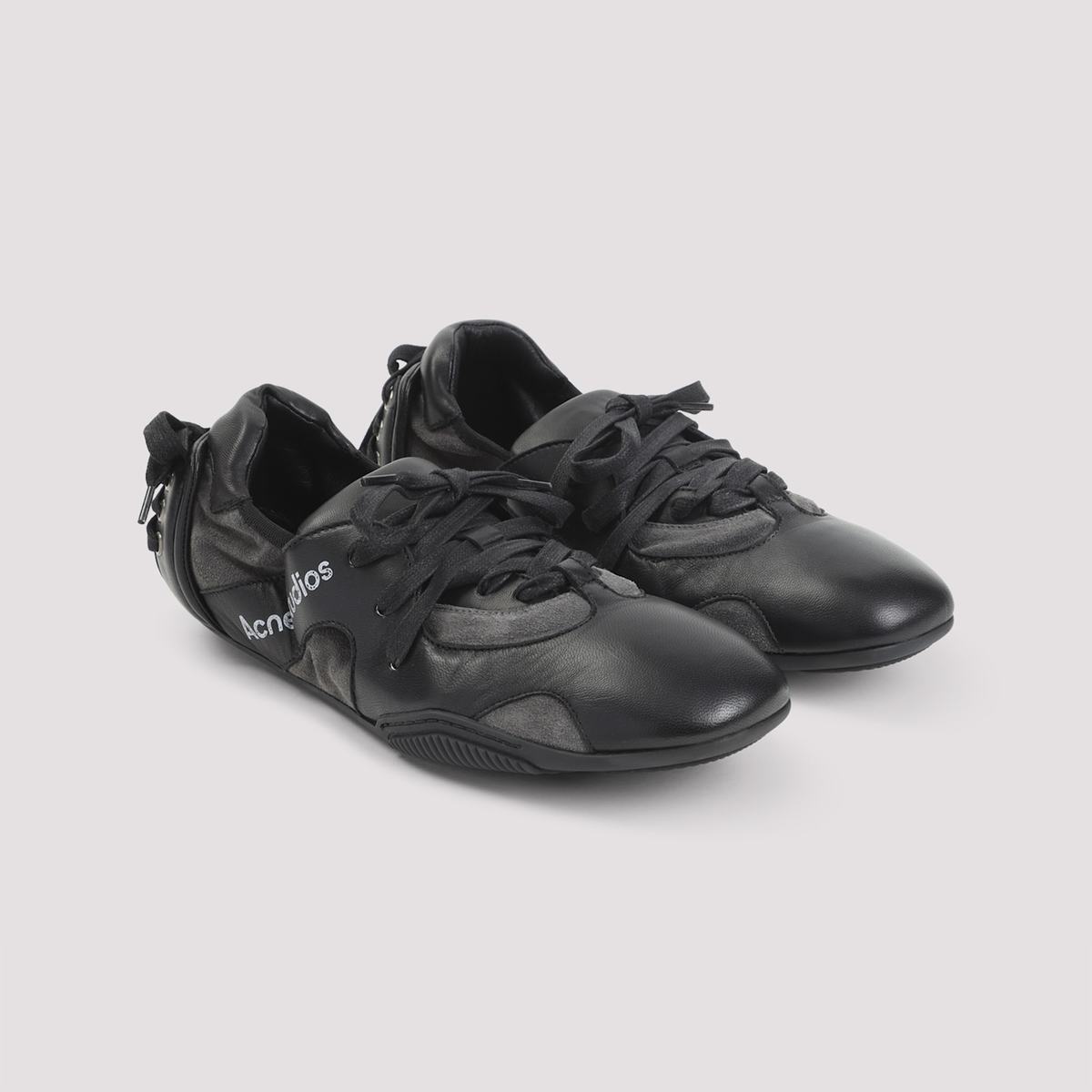 Acne Studios Fn-mn-shoe000326 Sneakers - Duk Off Black Black - Image 5 of 5