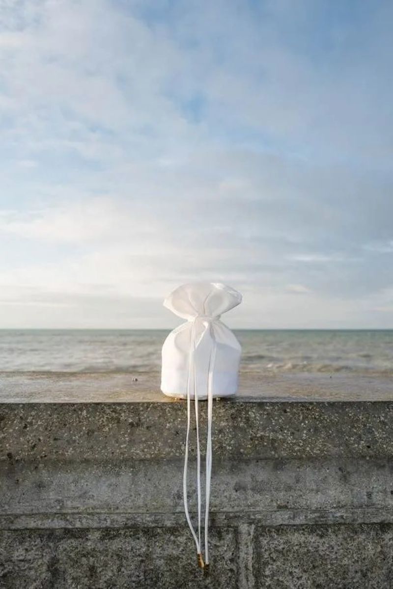 Bon Bride The Mini Bag Handbag - Off White