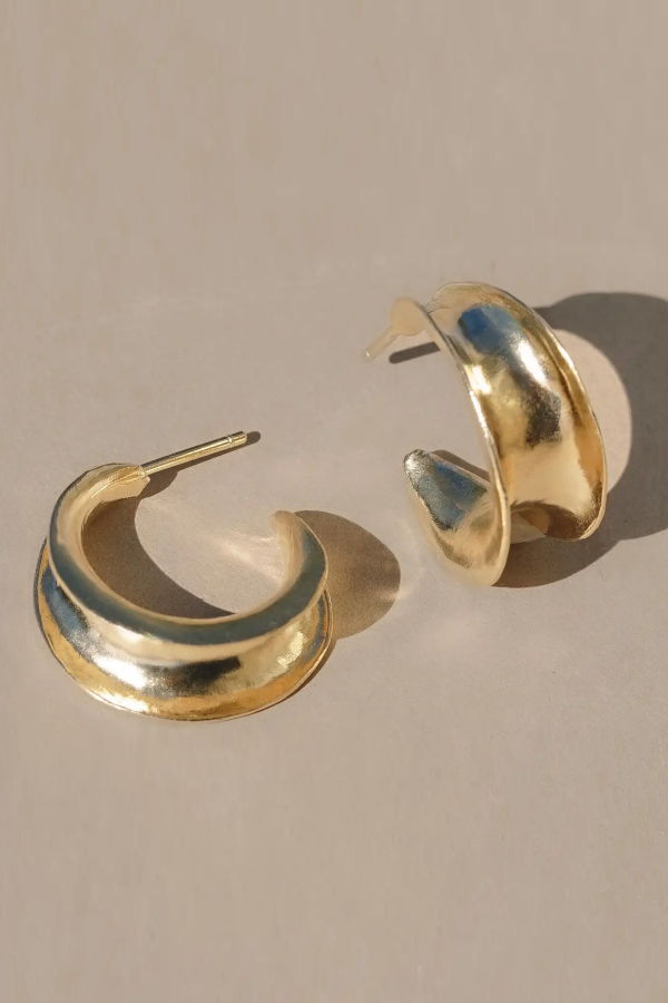Mountainside Jewelry Canyon Hoops (Sterling Silver) Earrings