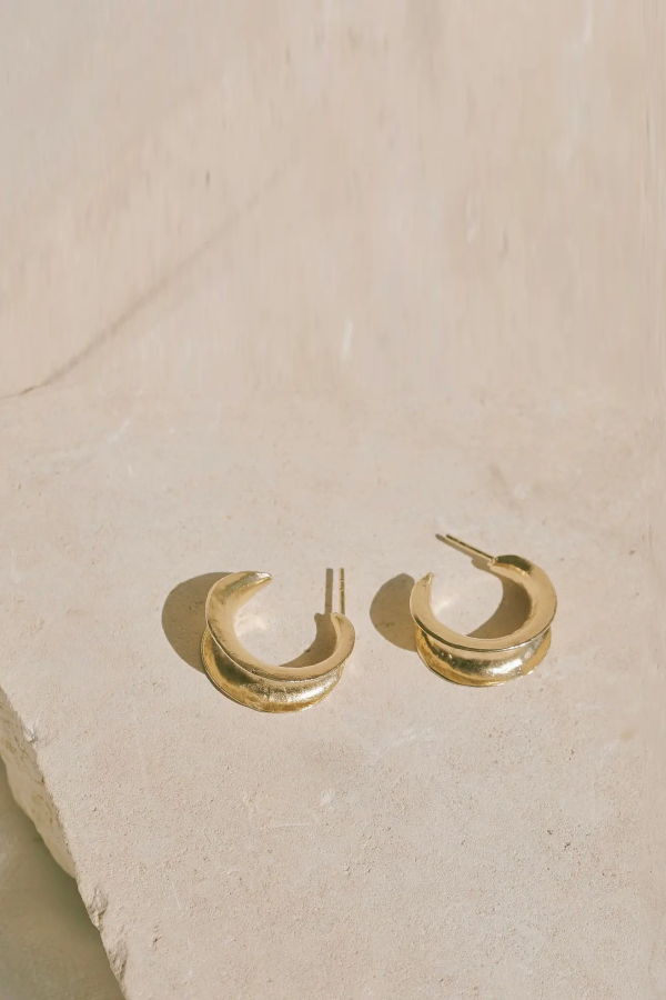 Mountainside Jewelry Canyon Hoops (Sterling Silver) Earrings