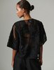 Day Birger et Mikkelsen Tatiana Crochet Lacy Top - Black - Thumbnail 5