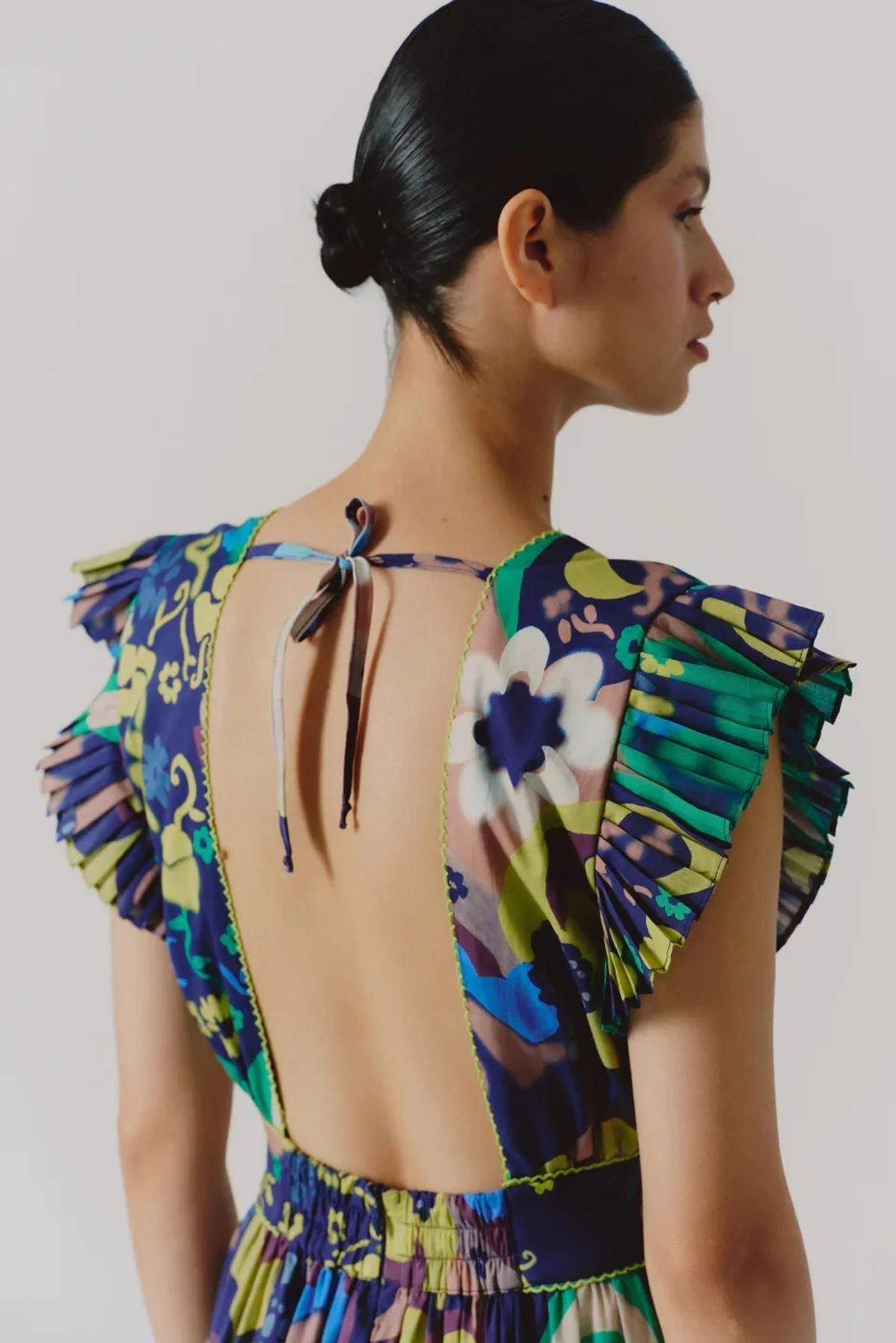 DeLoreta Cora Dress - Papalote Print - Image 5 of 5