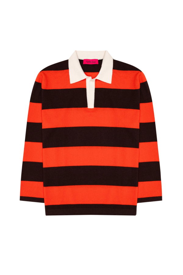 Apres June Cashmere Rugby Sweater