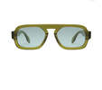 Elisa Johnson Jane Mini Sunglasses - Green - Thumbnail 1