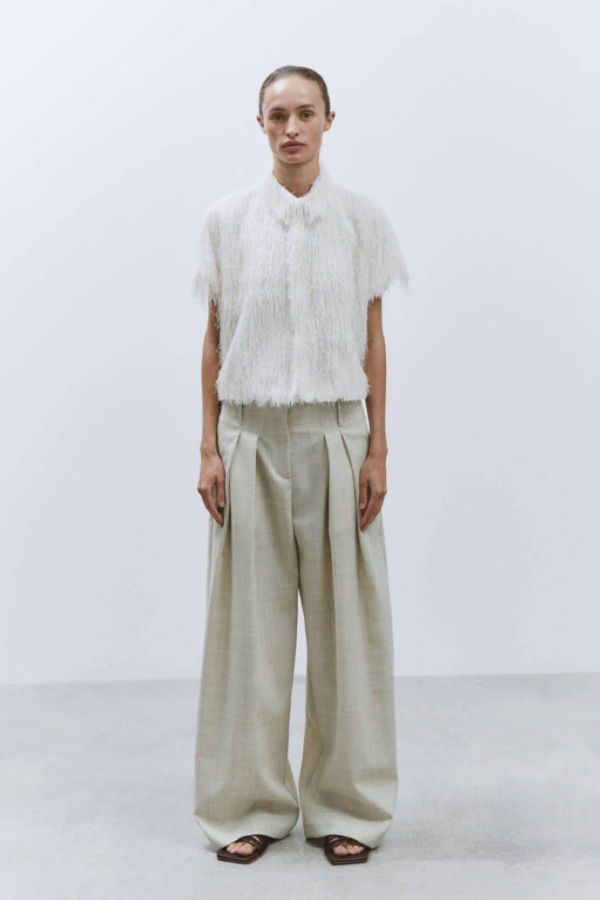 Alysi Fringe Short Jacket