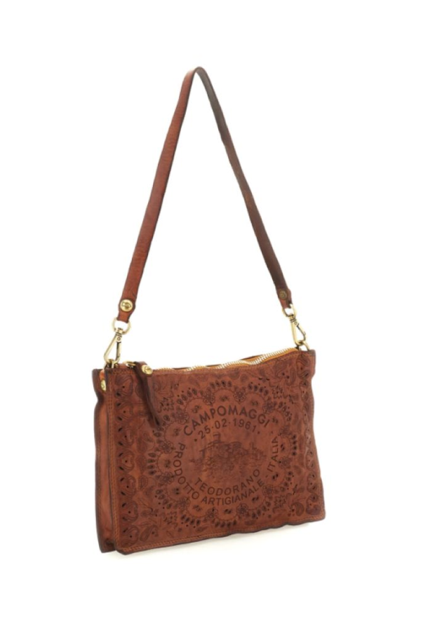 Campomaggi Eva Crossbody Bag - Cognac