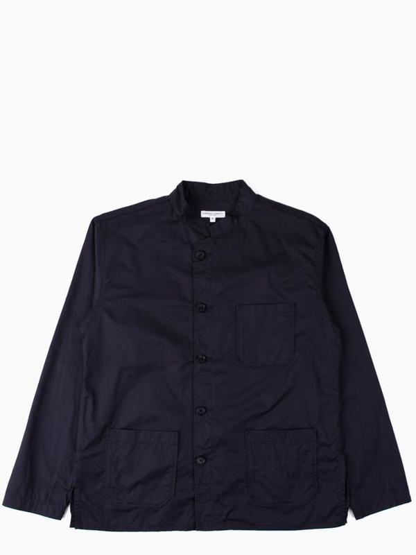Engineered Garments Dayton High Count Twill Shirt - Dark Navy