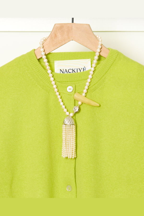 Nackiye Petite Rengin Pearl Necklace