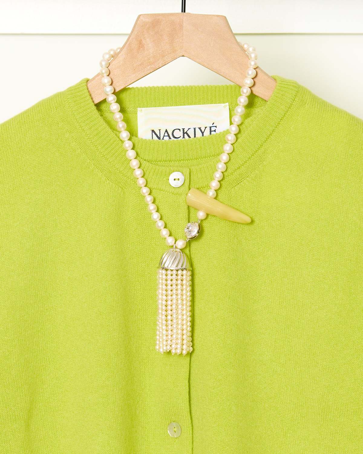 Nackiye Petite Rengin Pearl Necklace - Image 2 of 3