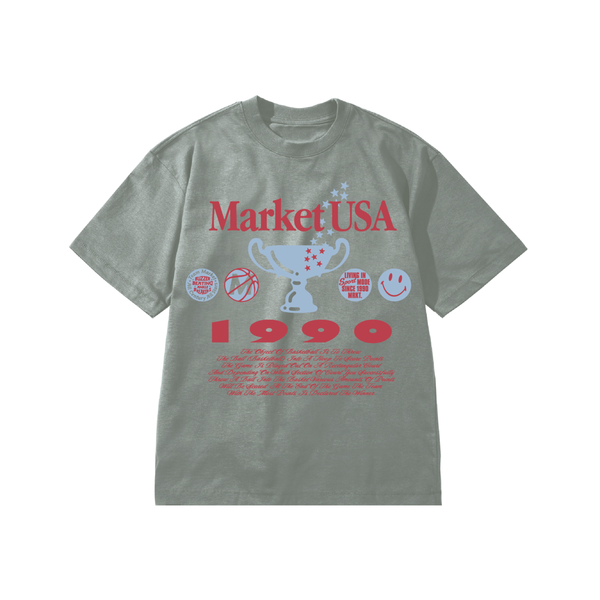 MARKET Smiley 1990 Tee - Image 2 of 2