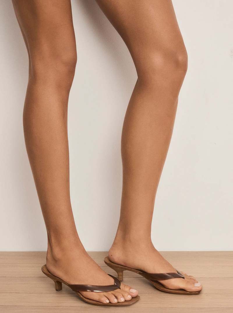 Veronica Beard Clea Jelly Kitten Heel - Hazelwood