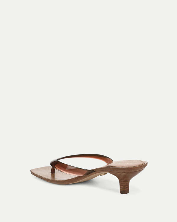 Veronica Beard Clea Jelly Kitten Heel - Hazelwood