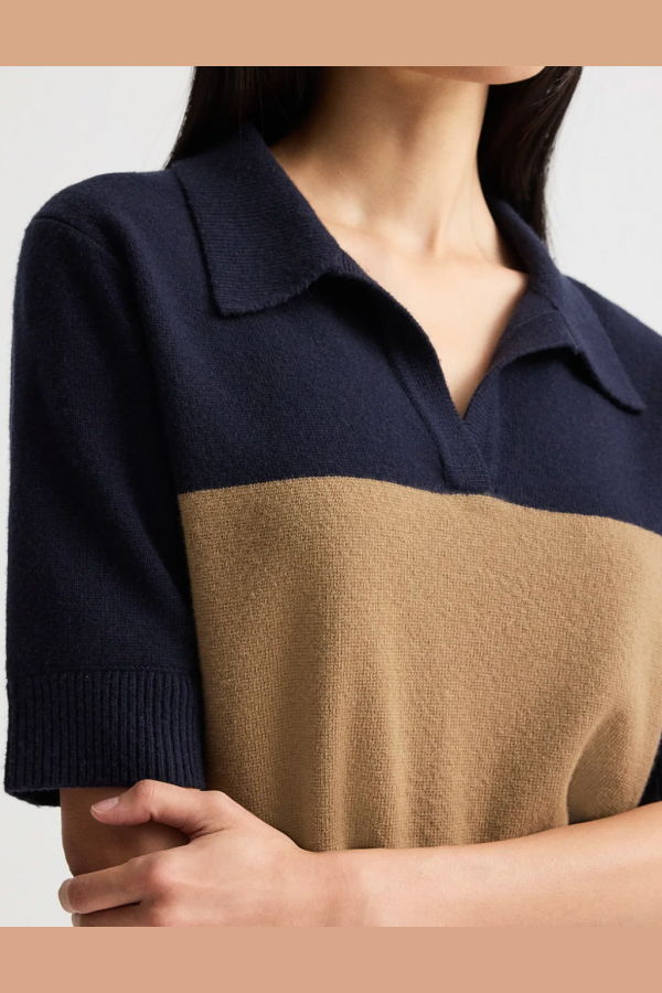 TWP Slightly Oversized Polo Top