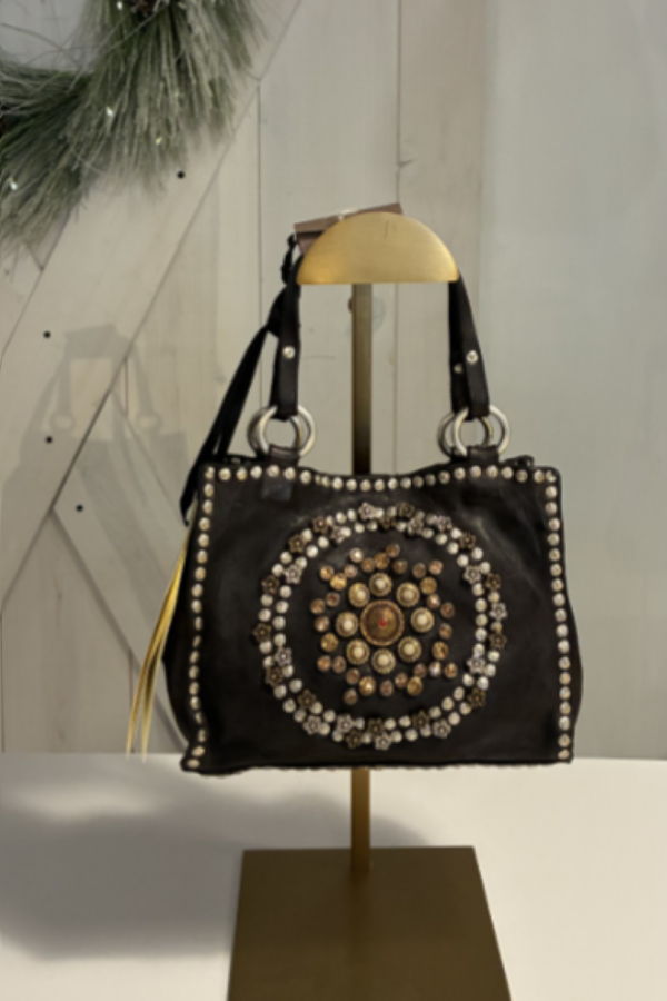 Campomaggi Dafne Crossbody Bag - Gray