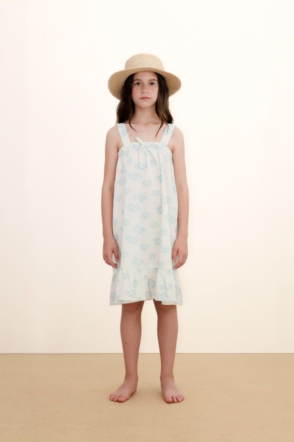 KIDS Tinycottons Blossoms Nightgown Dress Nightgown