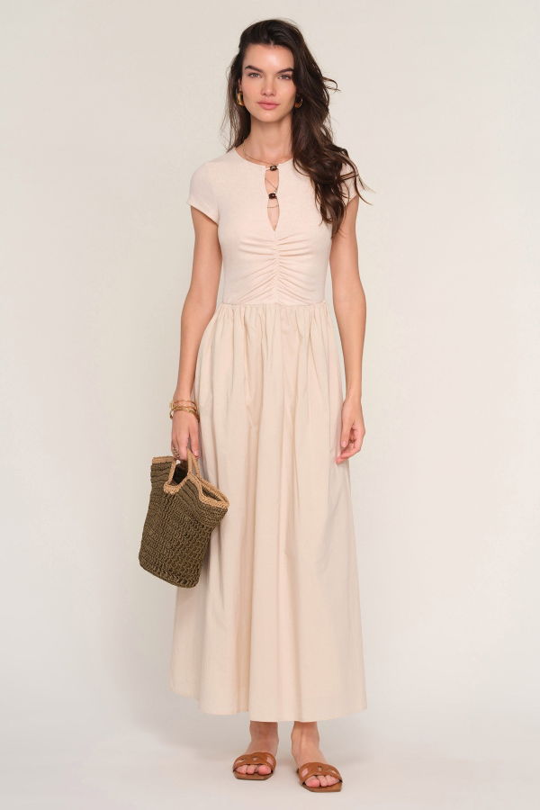 HEARTLOOM Arleth Dress - Putty