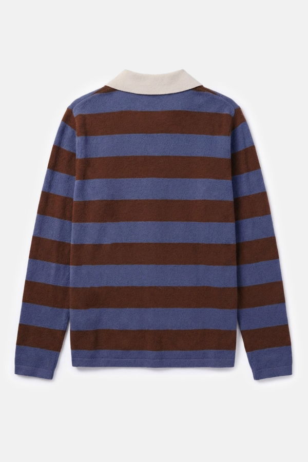 The Tile Club Clyde Rugby Oversized Cashmere Sweater