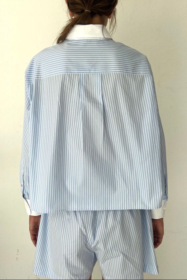 CUANTICO Milano Shirt - Sky Blue