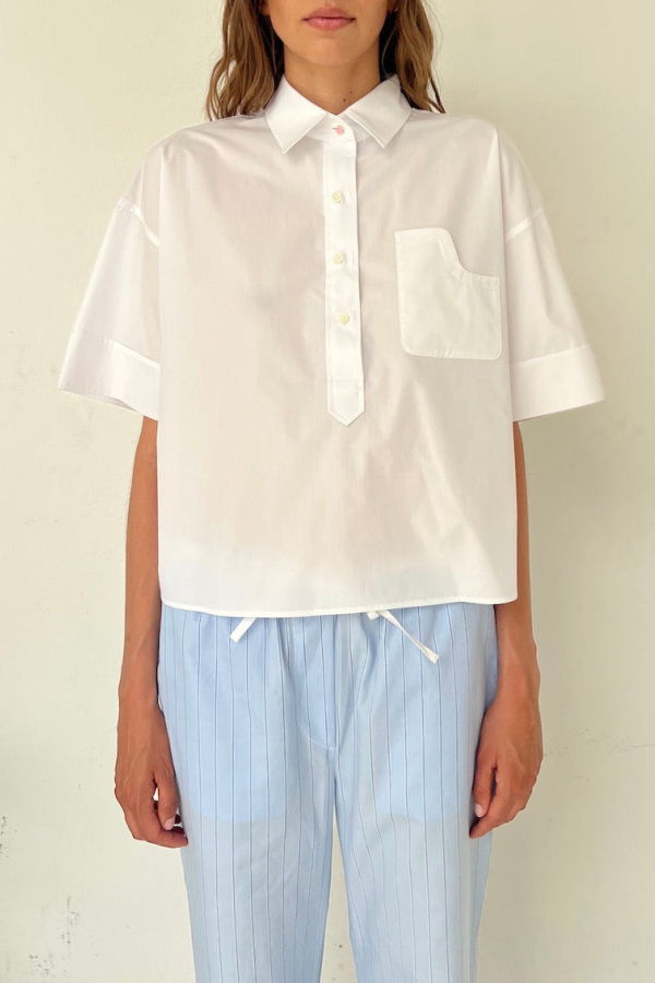 CUANTICO SS Polo Shirt - White