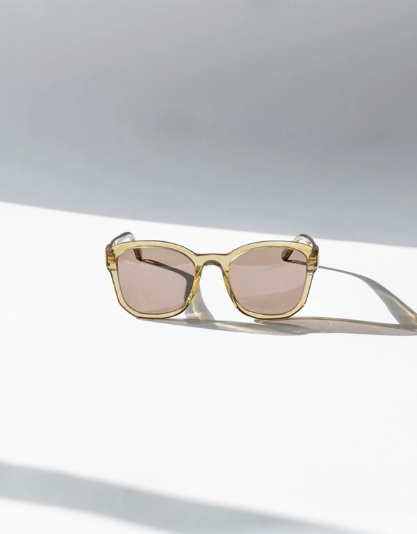 Eva Masaki BQE Bees Sunglasses - Tan